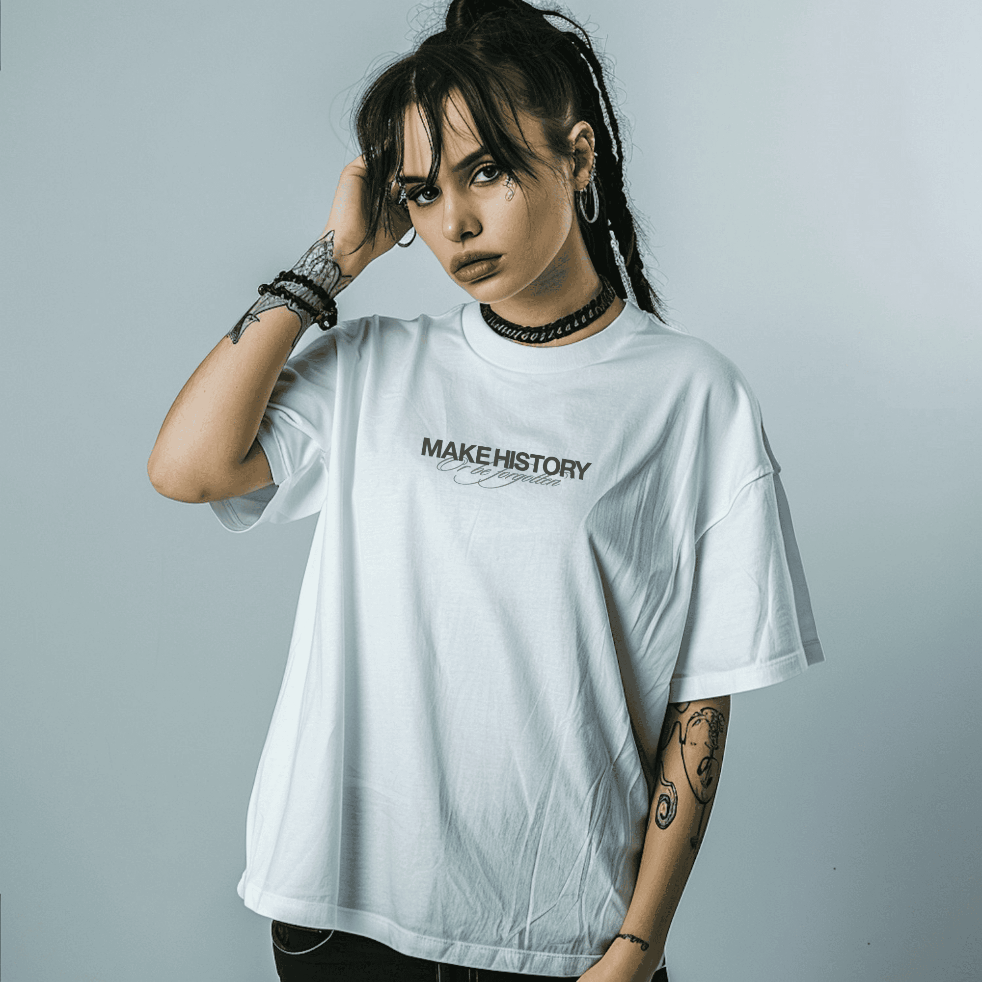Make History Cropped T-shirt