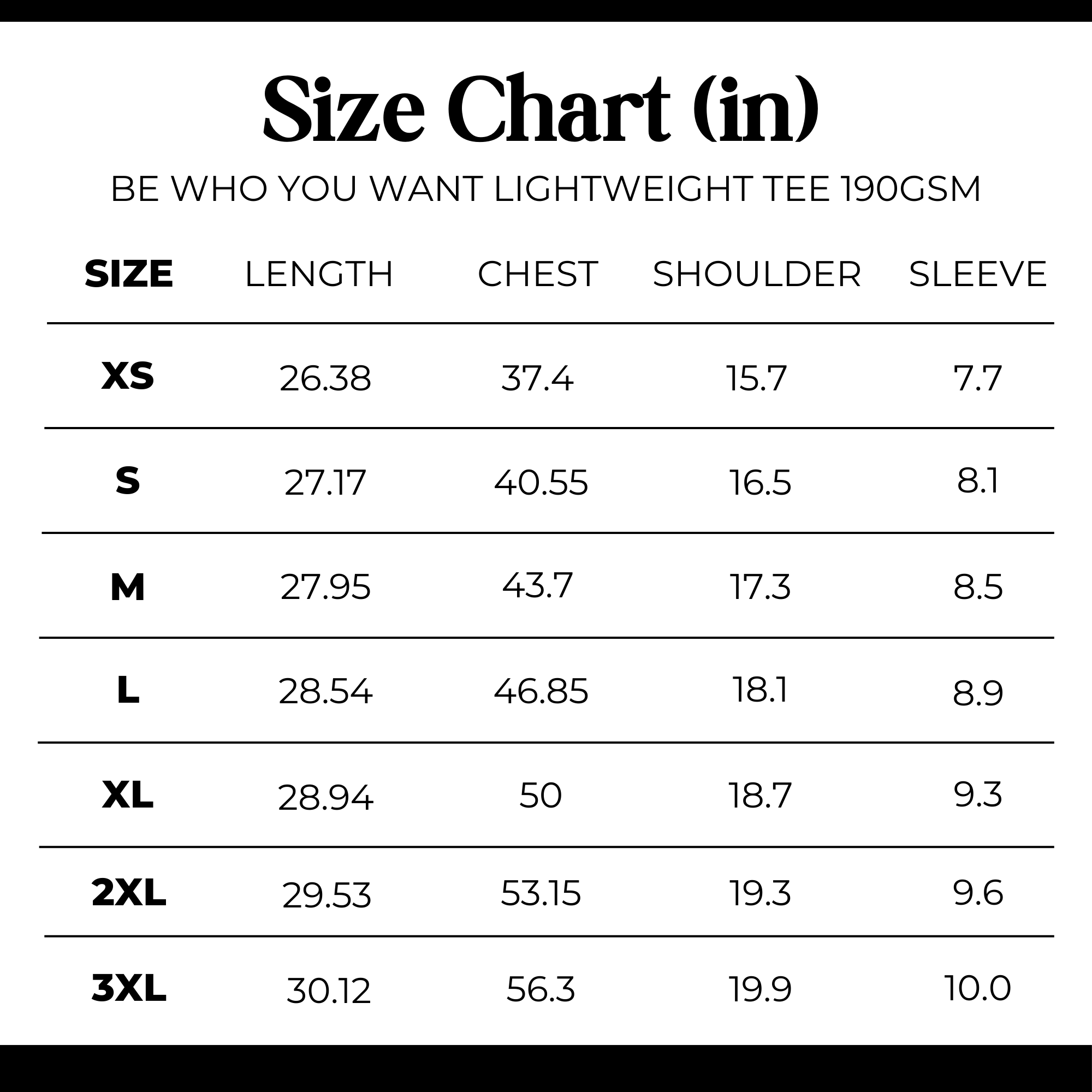 Be who you want lightweight tee