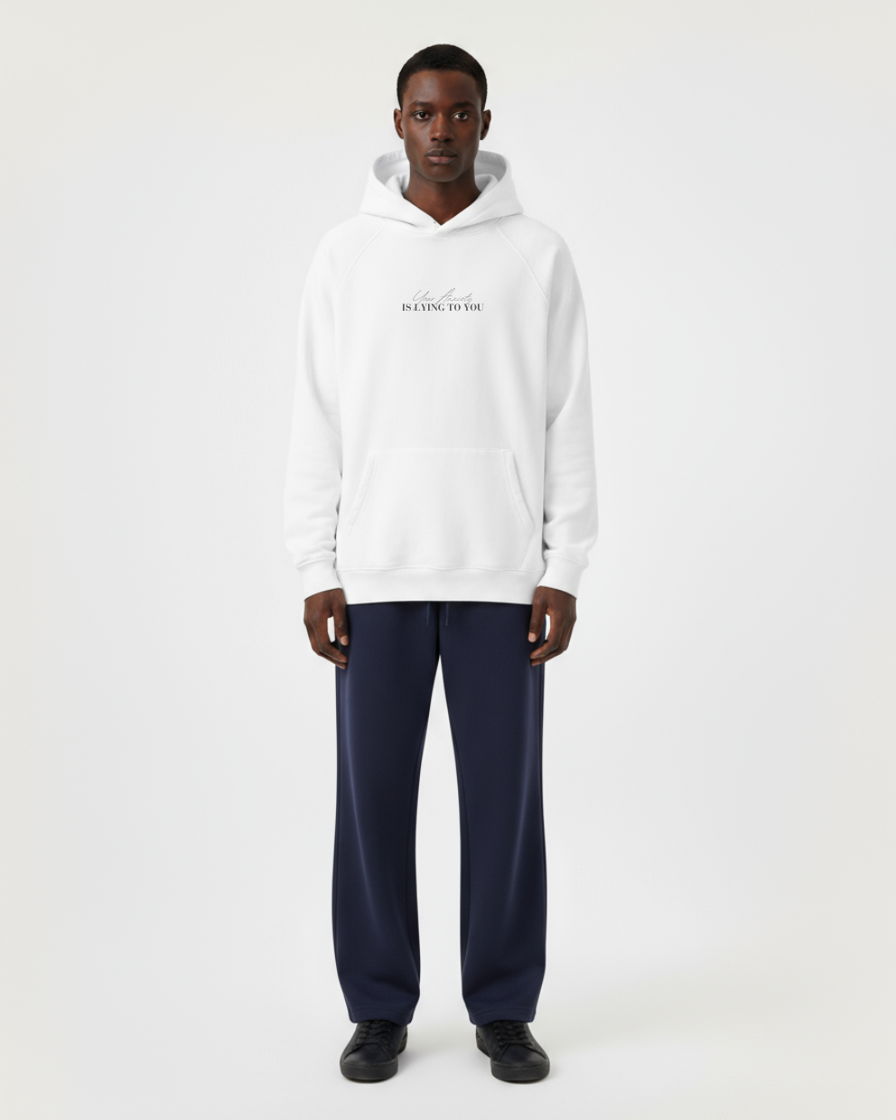 Your Anxiety Heavy Fleece-lined Hoodie