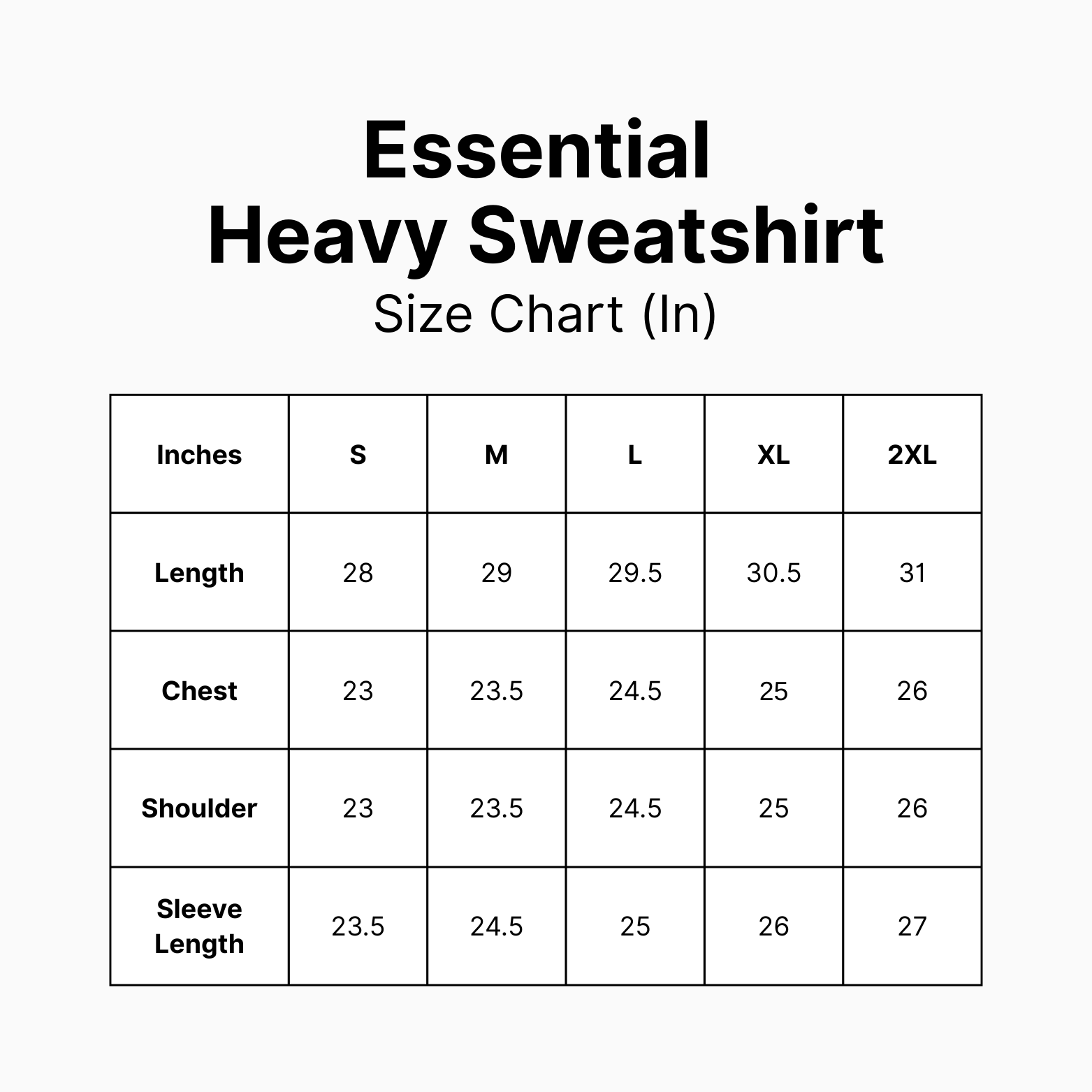 Essential Heavy Sweatshirt