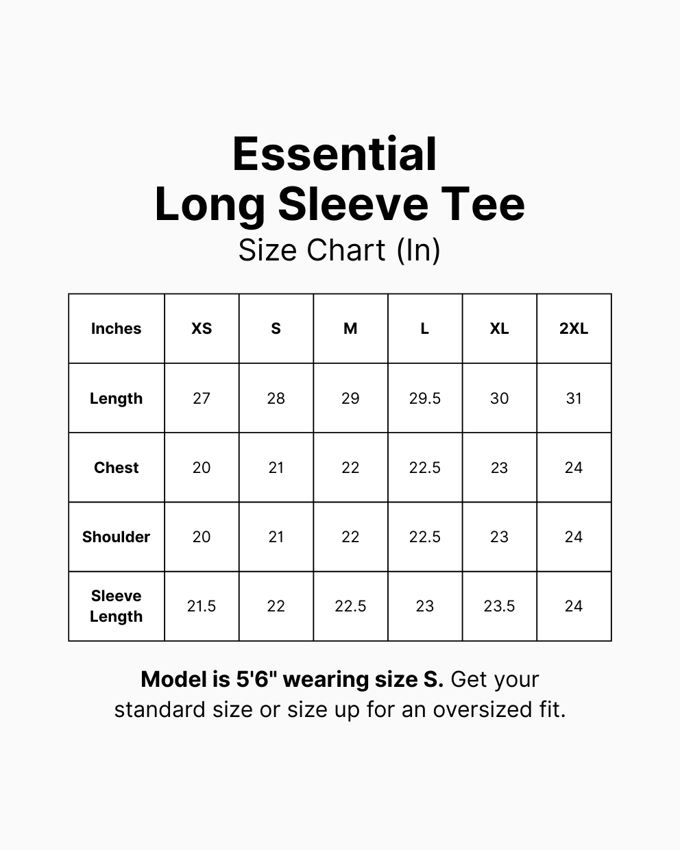 Essential Long Sleeve Tee
