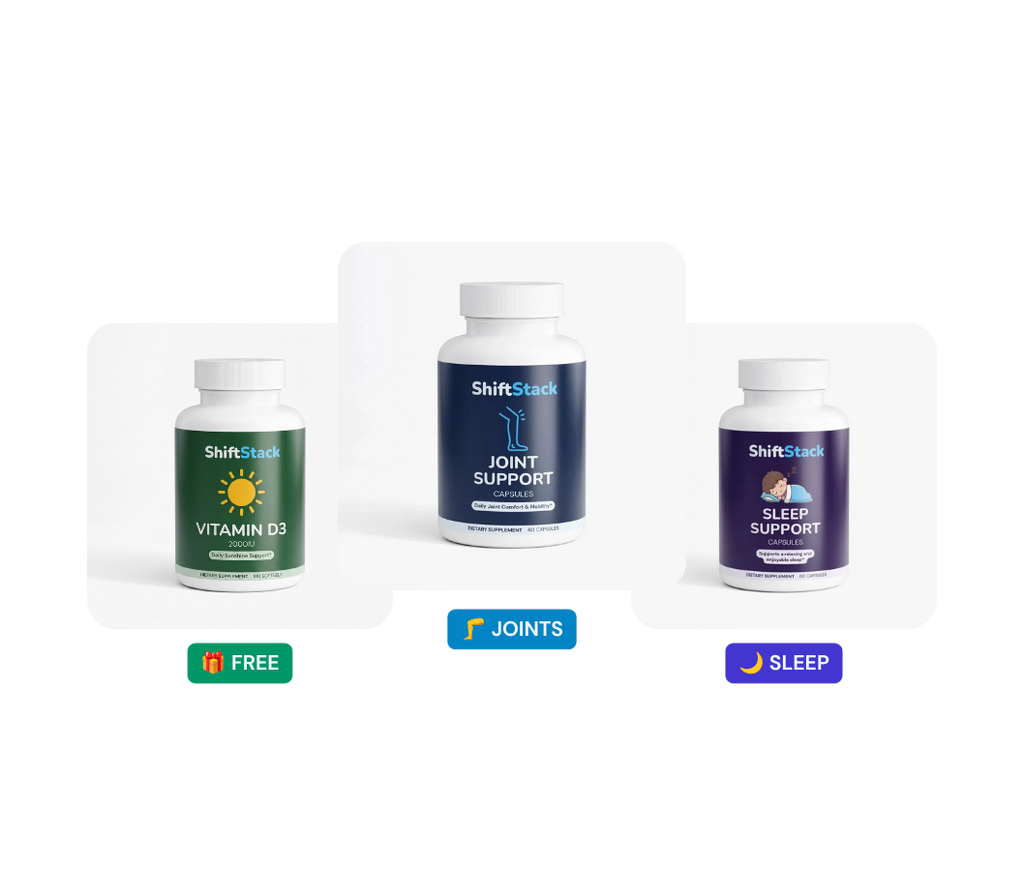 ShiftStack Supplement Bundle for Warehouse Workers