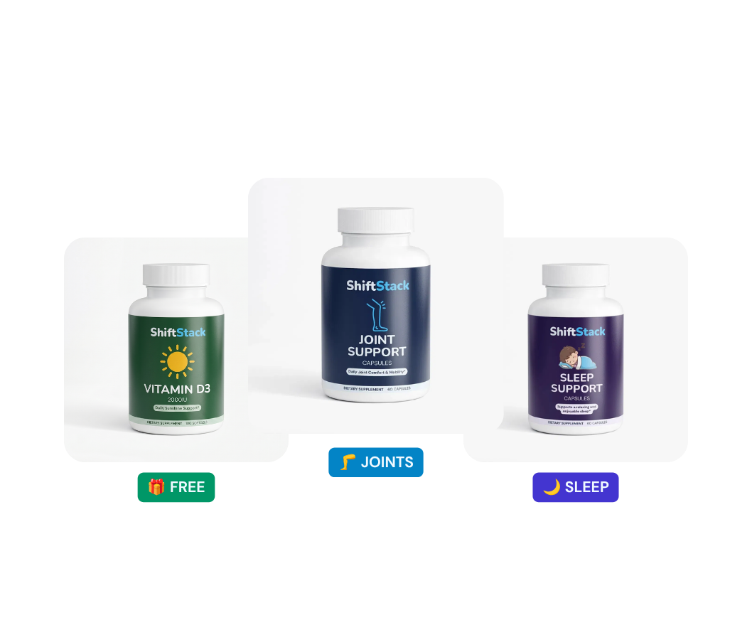 ShiftStack Supplement Bundle for Warehouse Workers