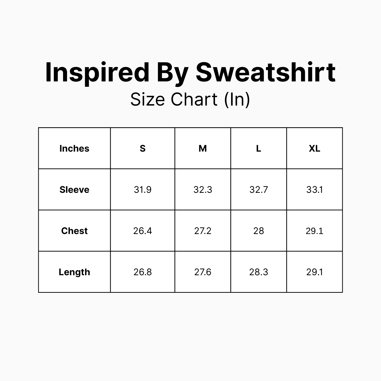 Inspired By Heavy Fleece-lined Sweatshirt