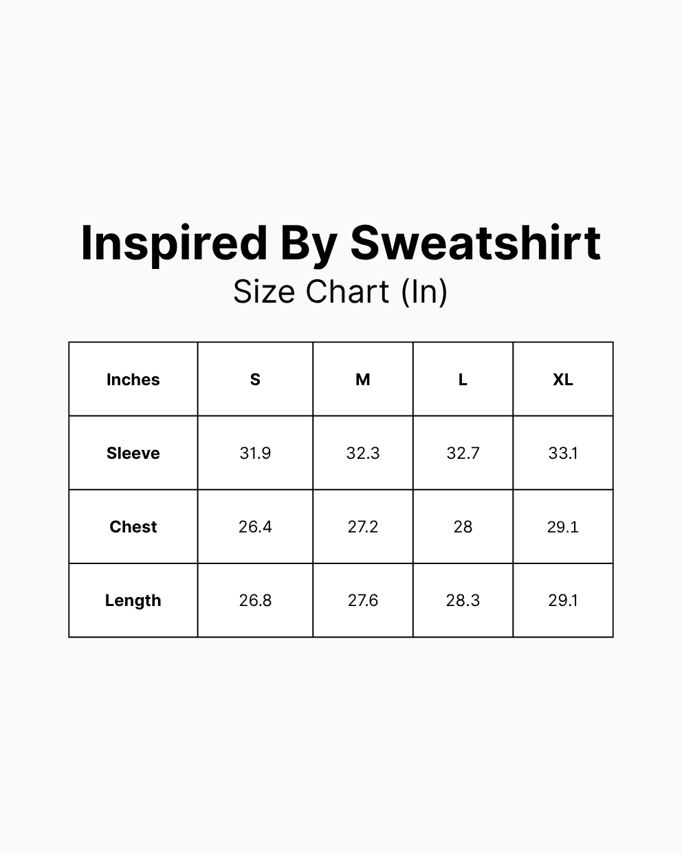 Inspired By Heavy Fleece-lined Sweatshirt