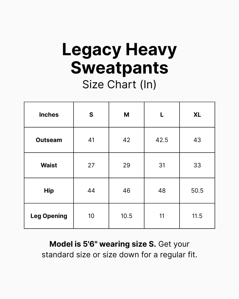 Legacy Heavy Sweatpants