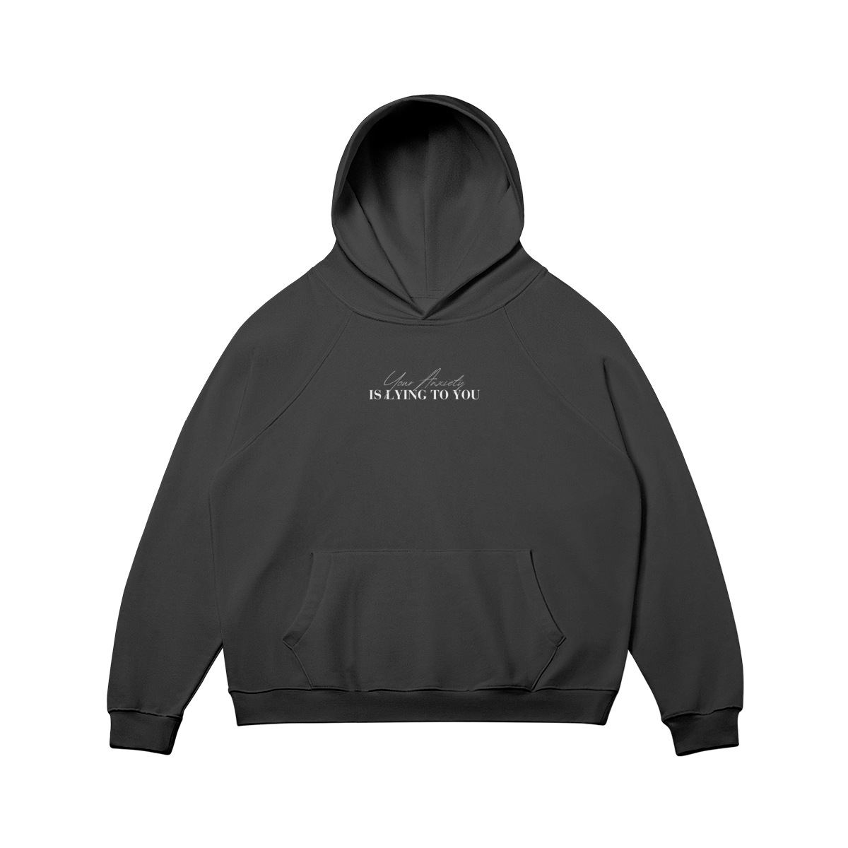 Your Anxiety Heavy Fleece-lined Hoodie
