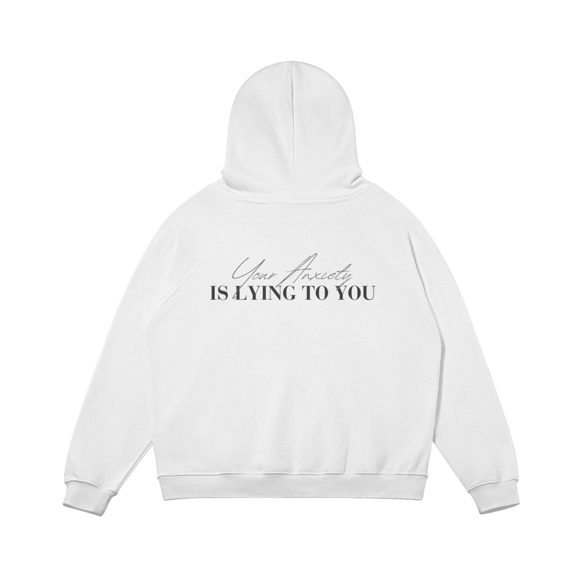 Your Anxiety Heavy Fleece-lined Hoodie