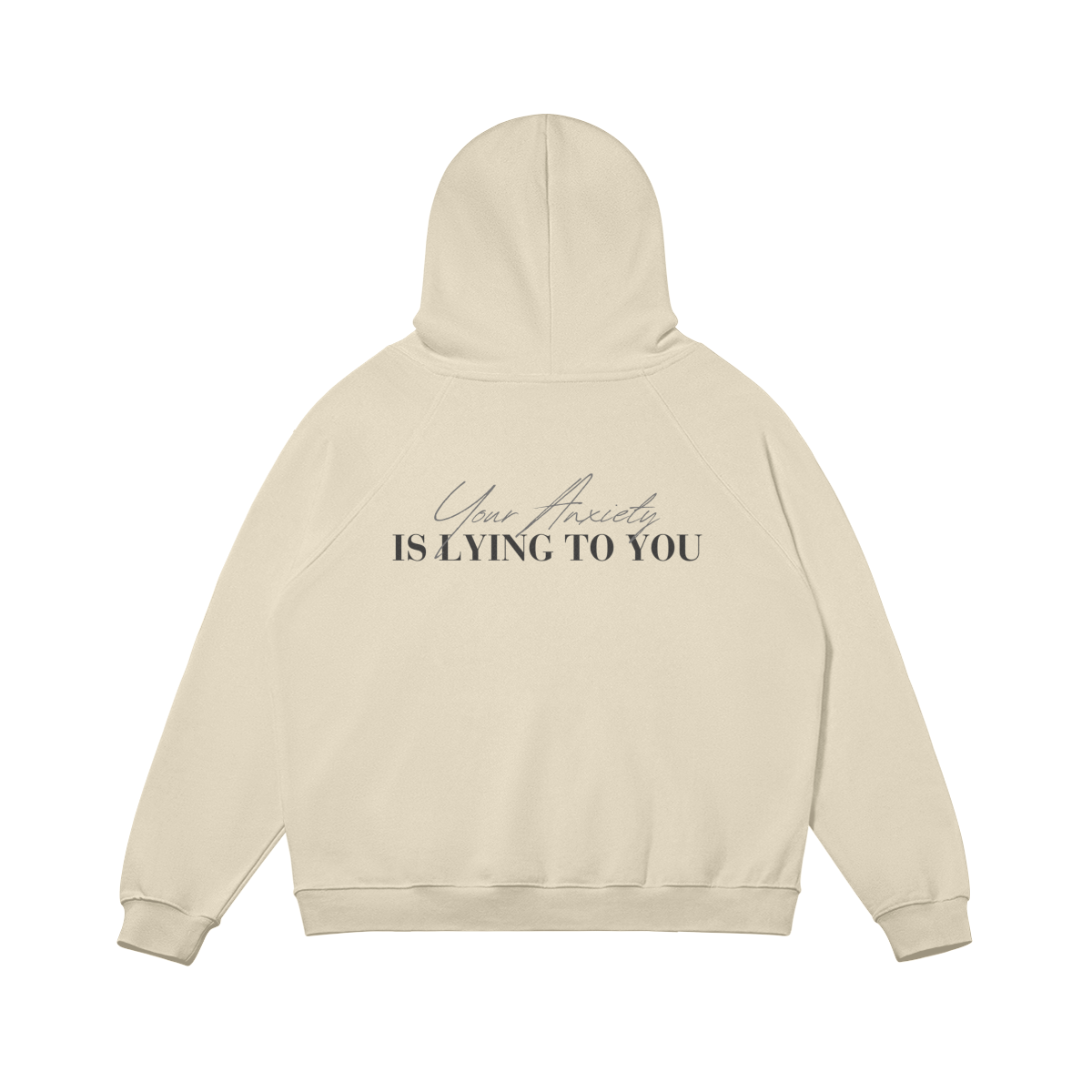 Your Anxiety Heavy Fleece-lined Hoodie