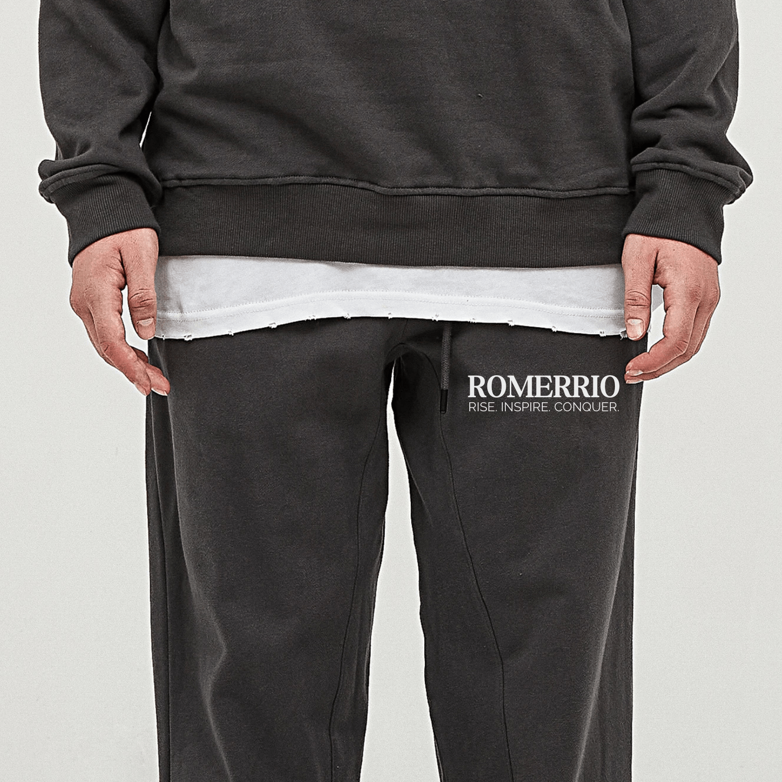 Heavyweight Sweatpants Dark - Romerrio