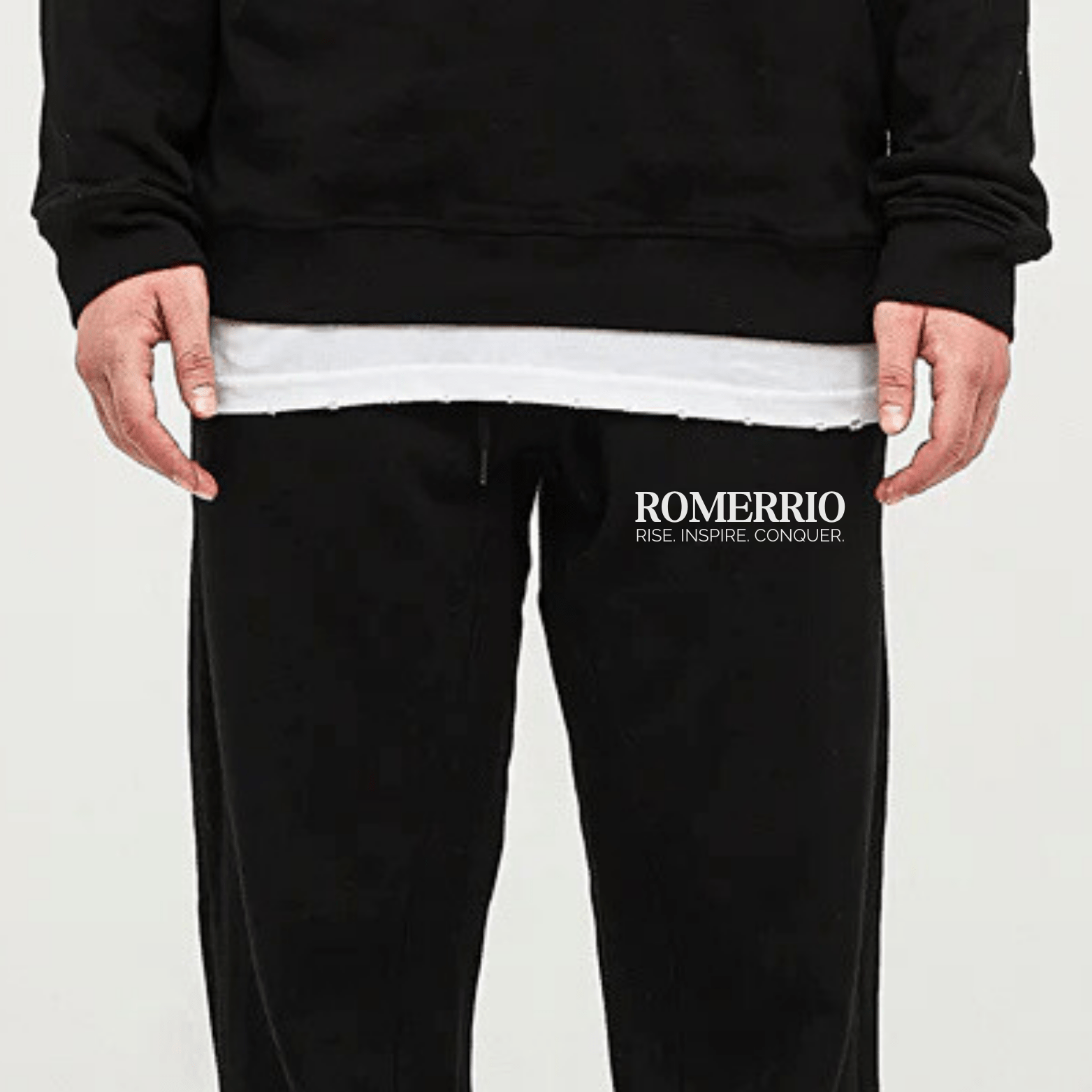 Heavyweight Sweatpants Dark - Romerrio